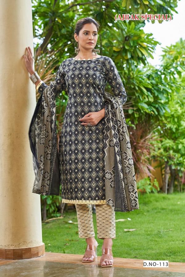 Sc Ajrakh Special Vol-2 – dress Material